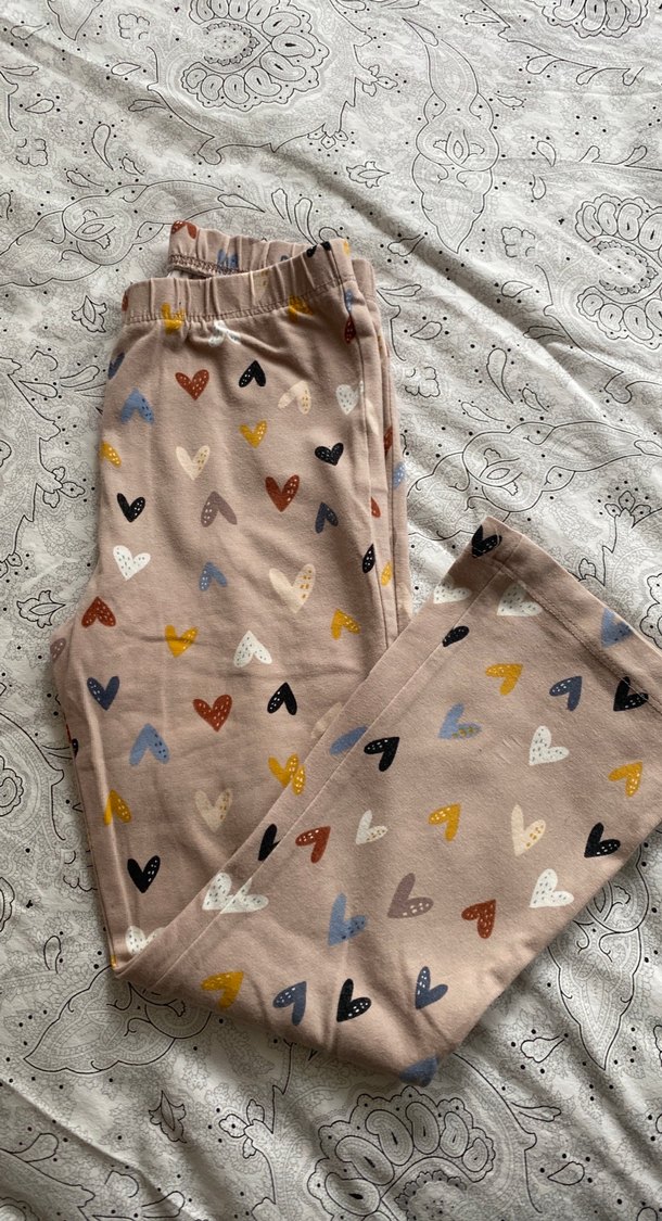 Bej Renkli, kalpli İspanyol paça Kız Tayt - Görsel 3