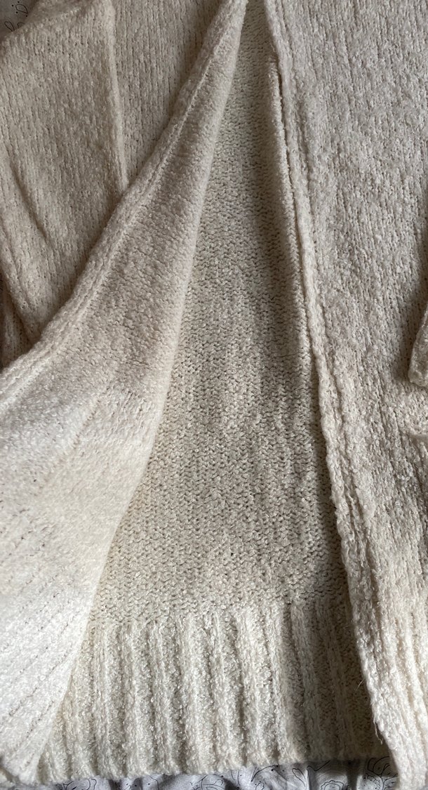 Kapüşonlu Örgü Kadın Hırka oversize m-L uyumlu - Görsel 5