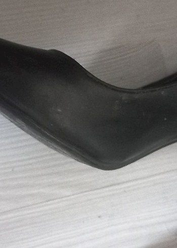 Klasik Siyah Tokalı Stiletto Topuklu Ayakkabı - Görsel 2