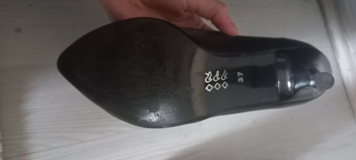 Klasik Siyah Tokalı Stiletto Topuklu Ayakkabı - Görsel 3