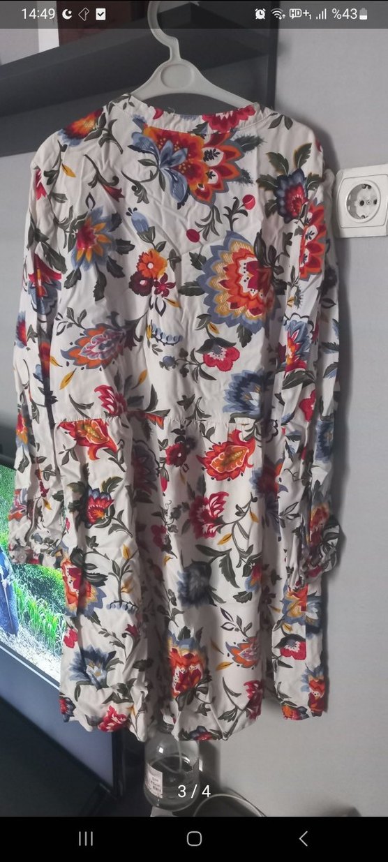 Çiçek Desenli Bohem  Tunik - Görsel 4