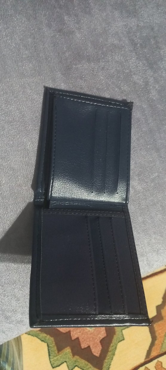 lacivert Baskılı Erkek Cüzdan - Görsel 4