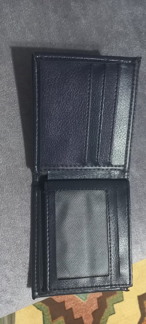 lacivert Baskılı Erkek Cüzdan - Görsel 5