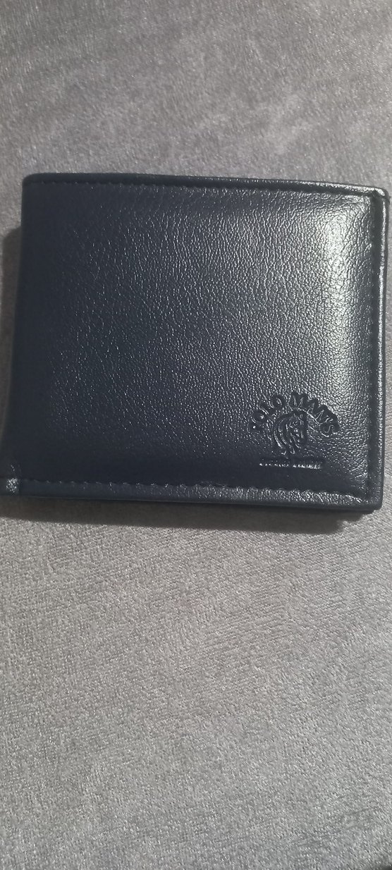 lacivert Baskılı Erkek Cüzdan - Görsel 2