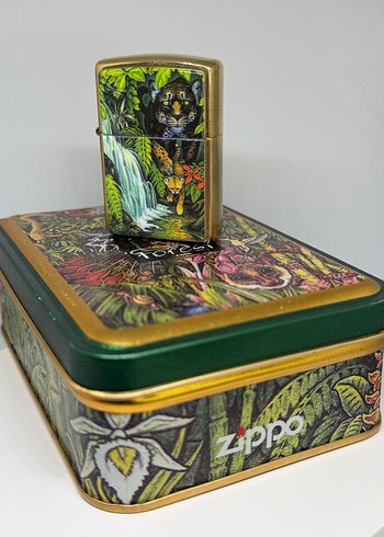 diğer Beden Zippo Mysteries of the forest