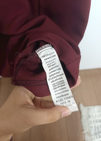 Bordo V Yakalı Midi Kadın Elbise - Görsel 4