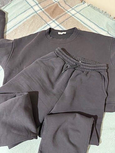 Gri eşofman takımı - Görsel 2