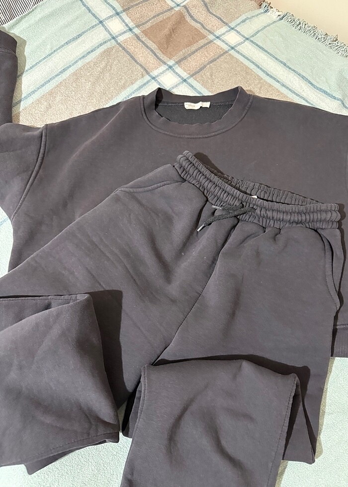 Gri eşofman takımı - Görsel 2