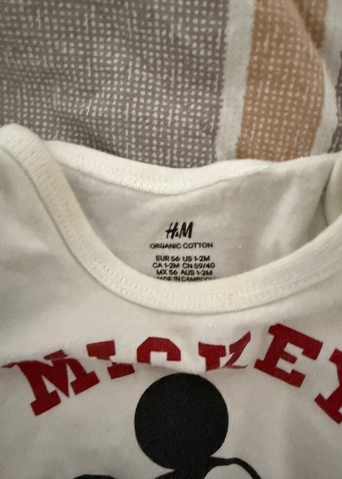 H&M alt üst takım ve carters zıbın - Görsel 5