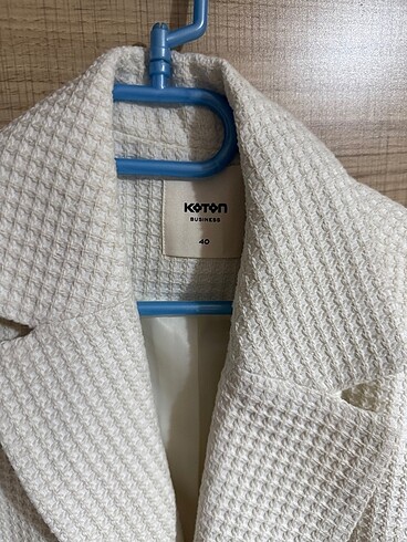 Zara beyaz ceket - Görsel 2