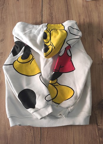 Renkli Baskılı Erkek Çocuk Kapüşonlu Ceket - Görsel 2