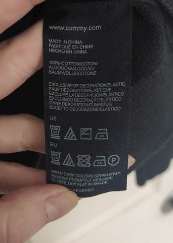 Erkek Siyah V Yaka Pamuklu Kazak - Görsel 4