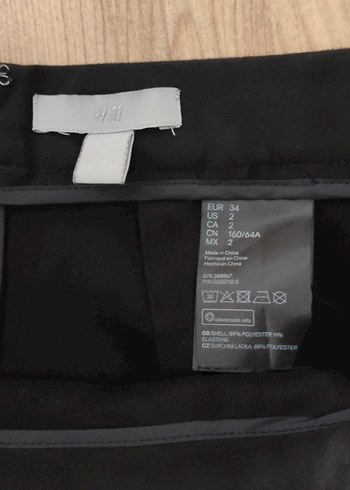 Siyah Süet etek - Görsel 4