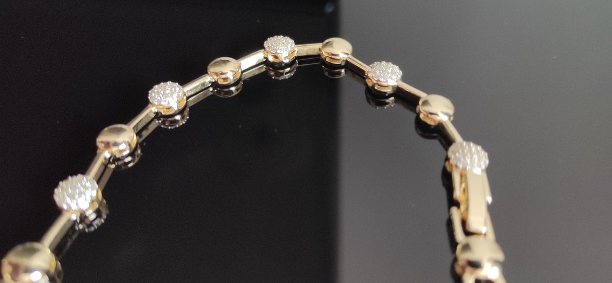 14k Xuping Bileklik - Görsel 3