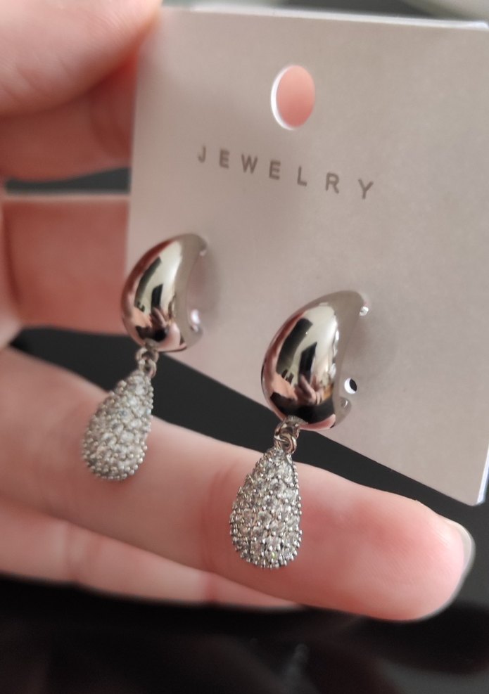 Bottega Model Zirkon Küpe - Görsel 3