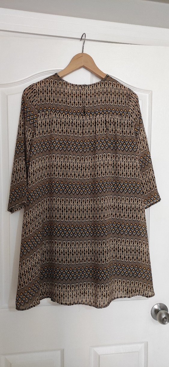 H&M Astarlı Şifon Elbise - Görsel 5