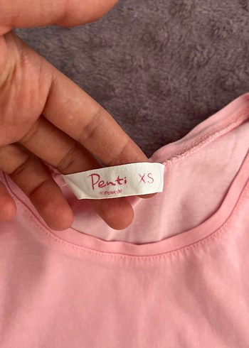 Penti Pembe Kısa Kollu Mini Kadın Pijama Takımı