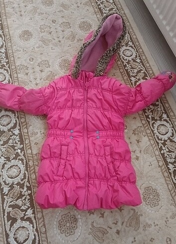 5 Yaş Beden pembe Renk Kız çocuk mont 4 5 yas