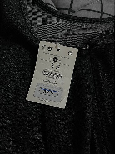 Bershka Denim Elbise