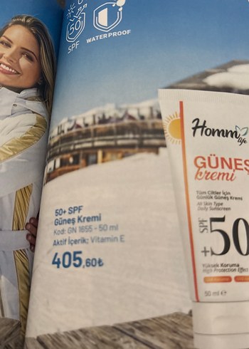 Homm Life Güneş Kremi SPF 50+ 50 ml - Görsel 2