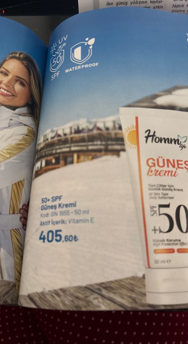 Homm Life Güneş Kremi SPF 50+ 50 ml - Görsel 2