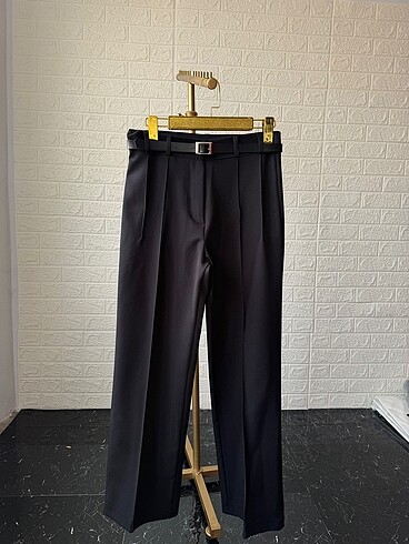 Zara model kadın palazzo kumaş pantolon