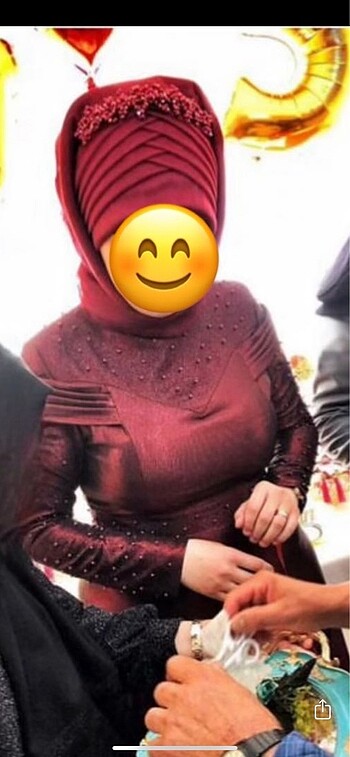 Bordo abiye