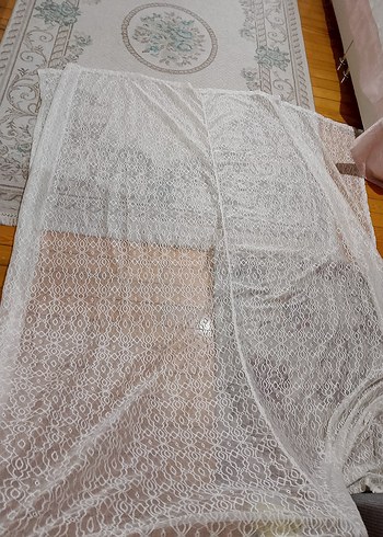 Beyaz Bohem Tarzı Dantel masa örtüsü - Görsel 2