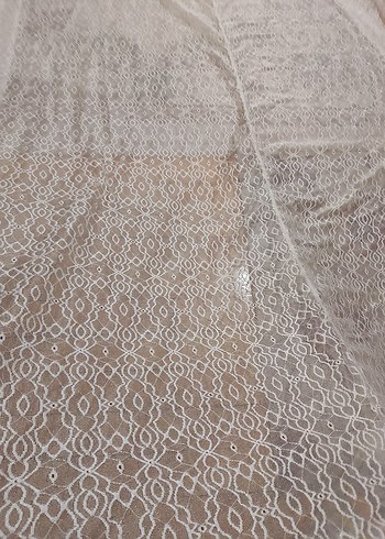 Beyaz Bohem Tarzı Dantel masa örtüsü - Görsel 3