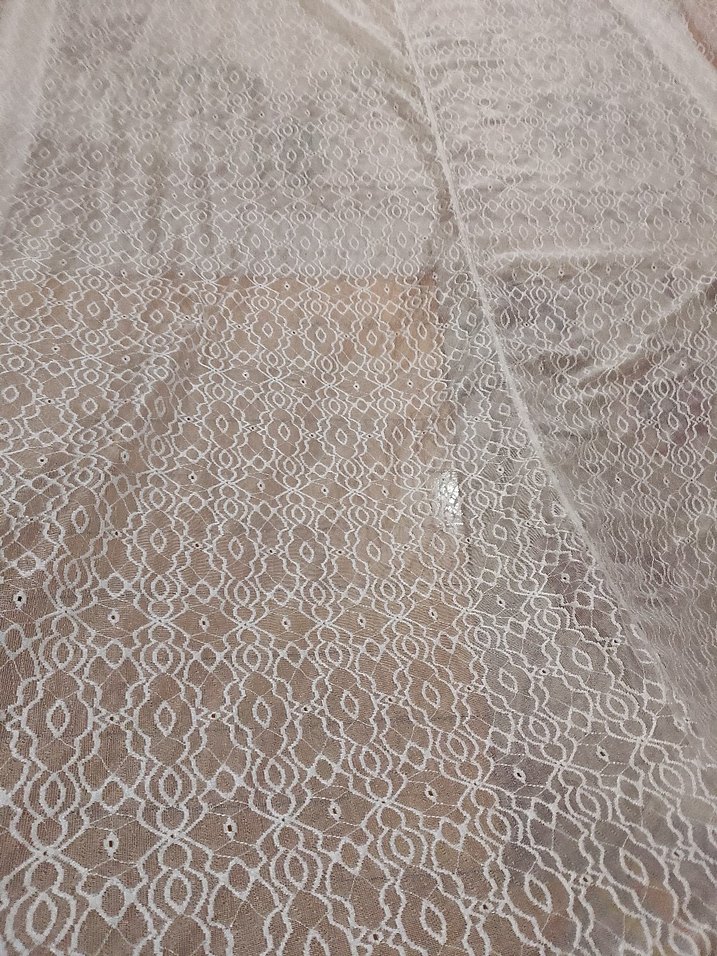 Beyaz Bohem Tarzı Dantel masa örtüsü - Görsel 3