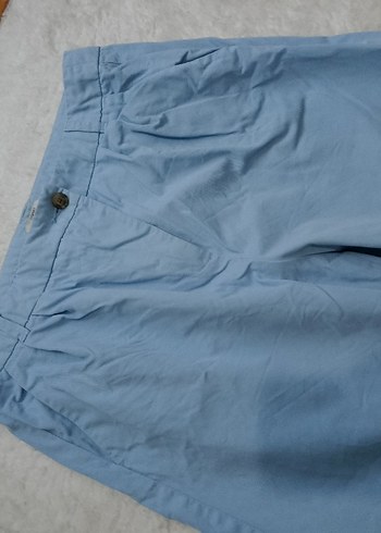 Mavi Rahat Kesim Kadın Denim Pantolon - Görsel 3