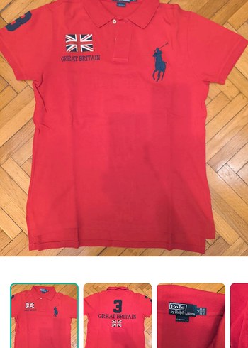 Ralph Lauren Polo Ralph Lauren Kirmizi Ve Lacivert Polo Tisort