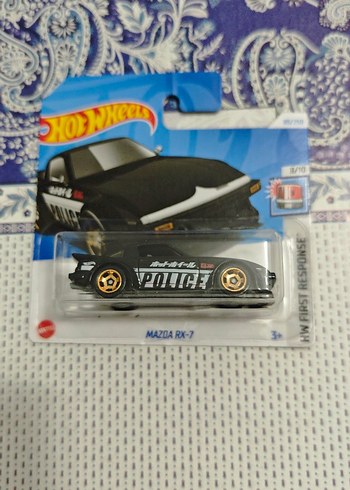 Siyah Hot Wheels Polis Araba Oyuncak