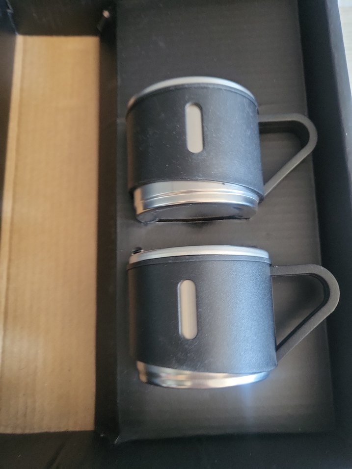 Siyah Vakumlu Termos Seti - Görsel 4