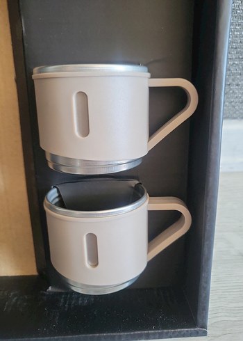 Bej Termos Seti, Gri-Bej - Görsel 5