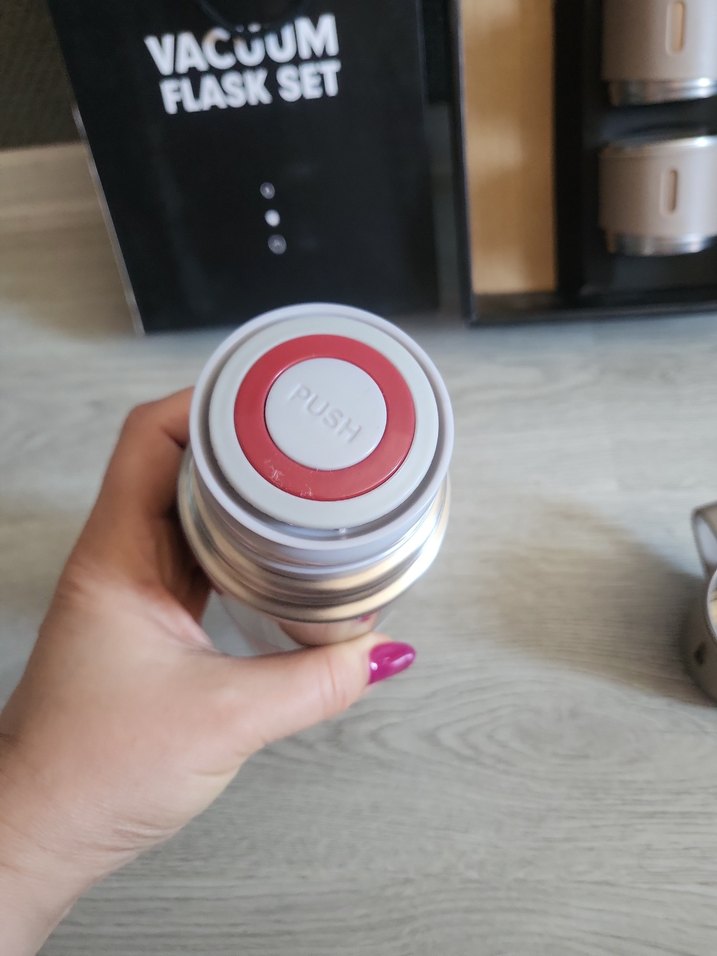 Bej Termos Seti, Gri-Bej - Görsel 3