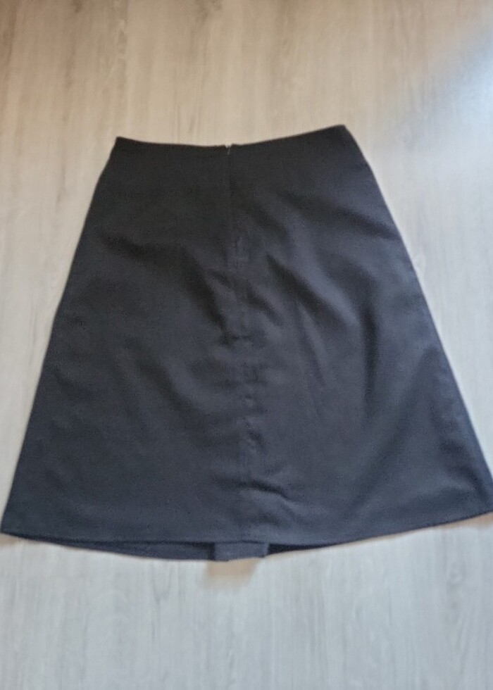 Siyah pileli etek - Görsel 3