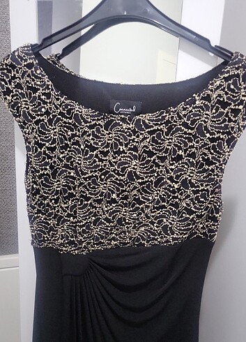 Siya pullu elbise - Görsel 4