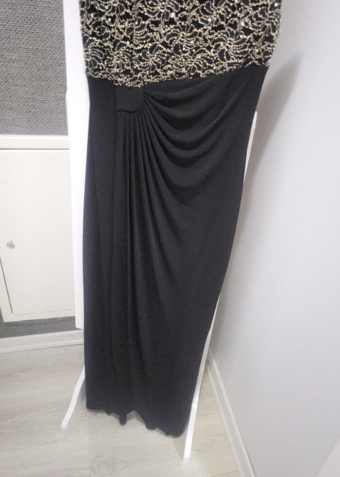 Siya pullu elbise - Görsel 2