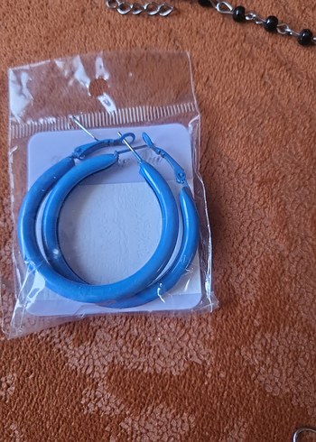 Renkli Boncuklu Küpe Seti - Görsel 5