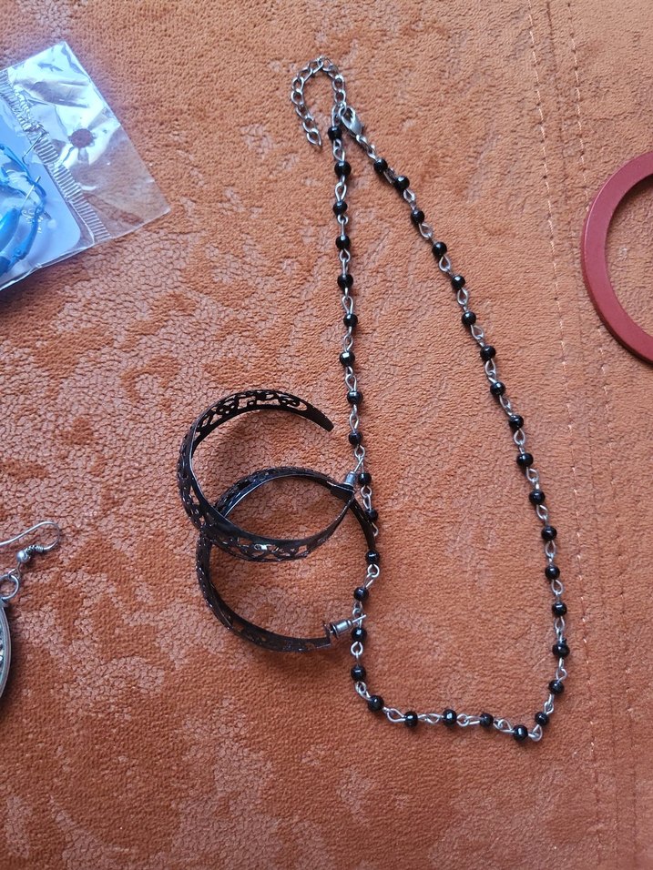 Renkli Boncuklu Küpe Seti - Görsel 4