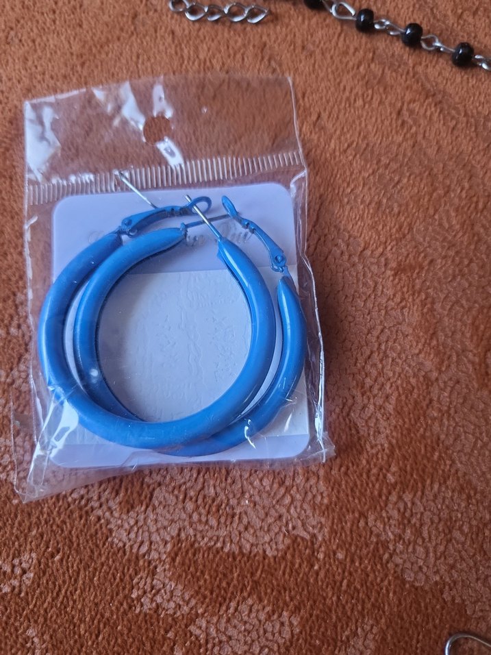 Renkli Boncuklu Küpe Seti - Görsel 5