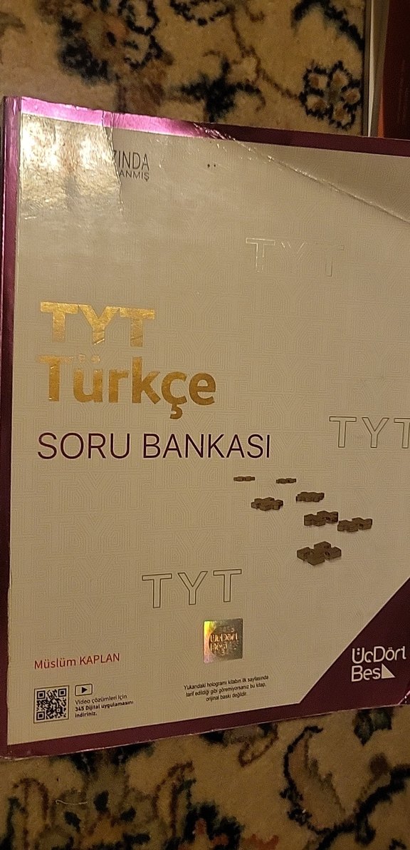 TYT Türkçe Soru Bankası ve Konu Anlatımı Kitapları tanesi 100 tl - Görsel 3