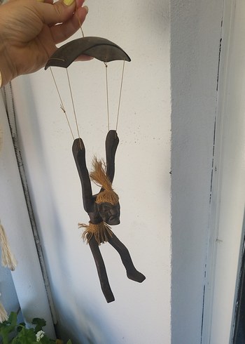 Diğer Koyu Camel Renkli Ahşap Figürin