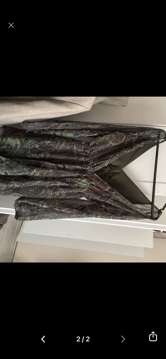 Trendyolmilla Mint Etnik Mini Elbise - Görsel 2