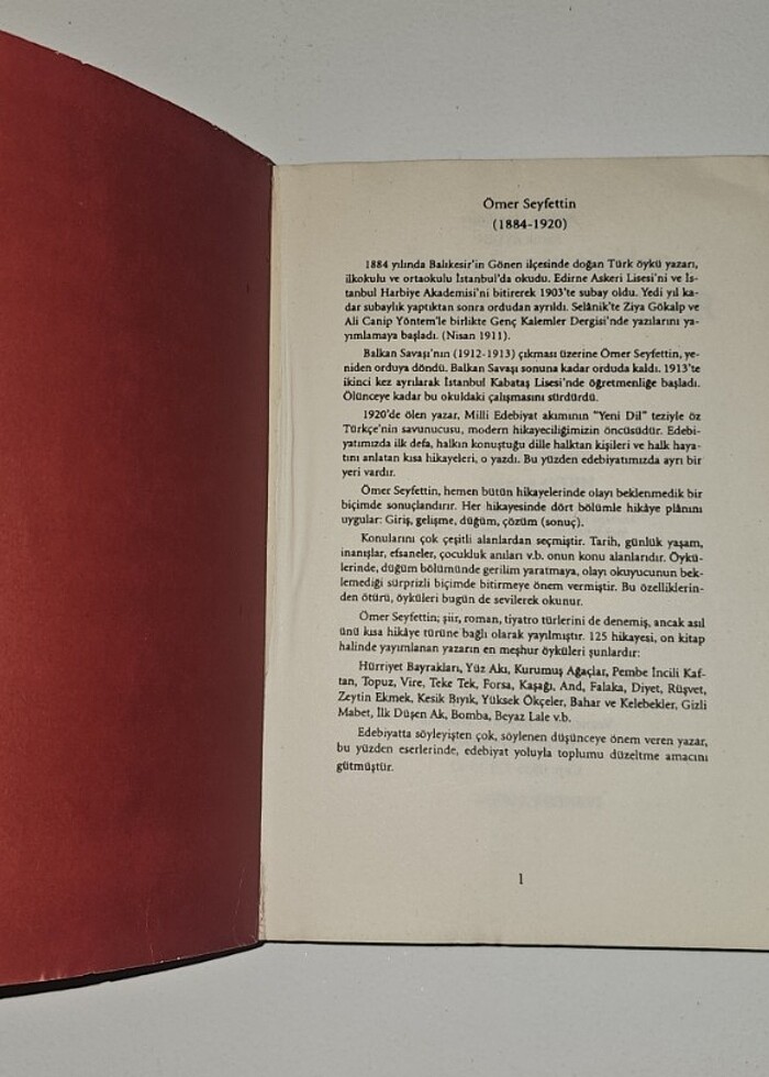 Ömer Seyfettin-Seçme Hikayeler - Görsel 3