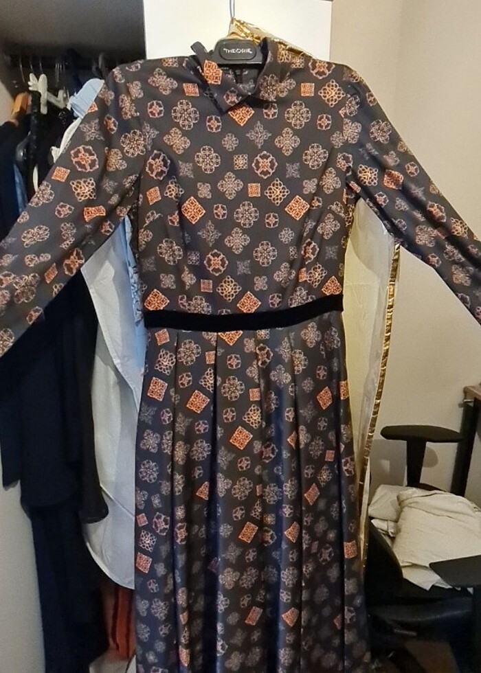 Muslima Wear Şık Elbise - Görsel 3