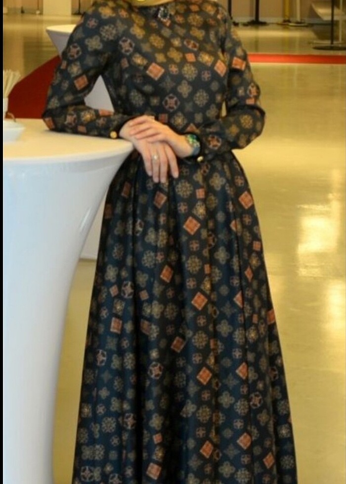 Muslima Wear Şık Elbise - Görsel 4