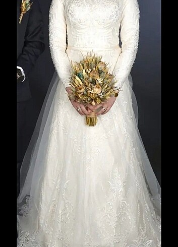 Tesettür gelinlik - Görsel 2