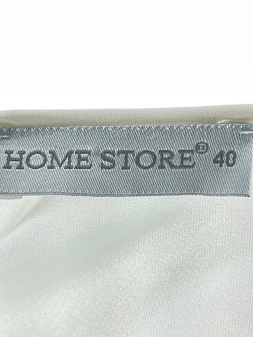 40 Beden beyaz Renk Home Store Bluz %70 İndirimli.